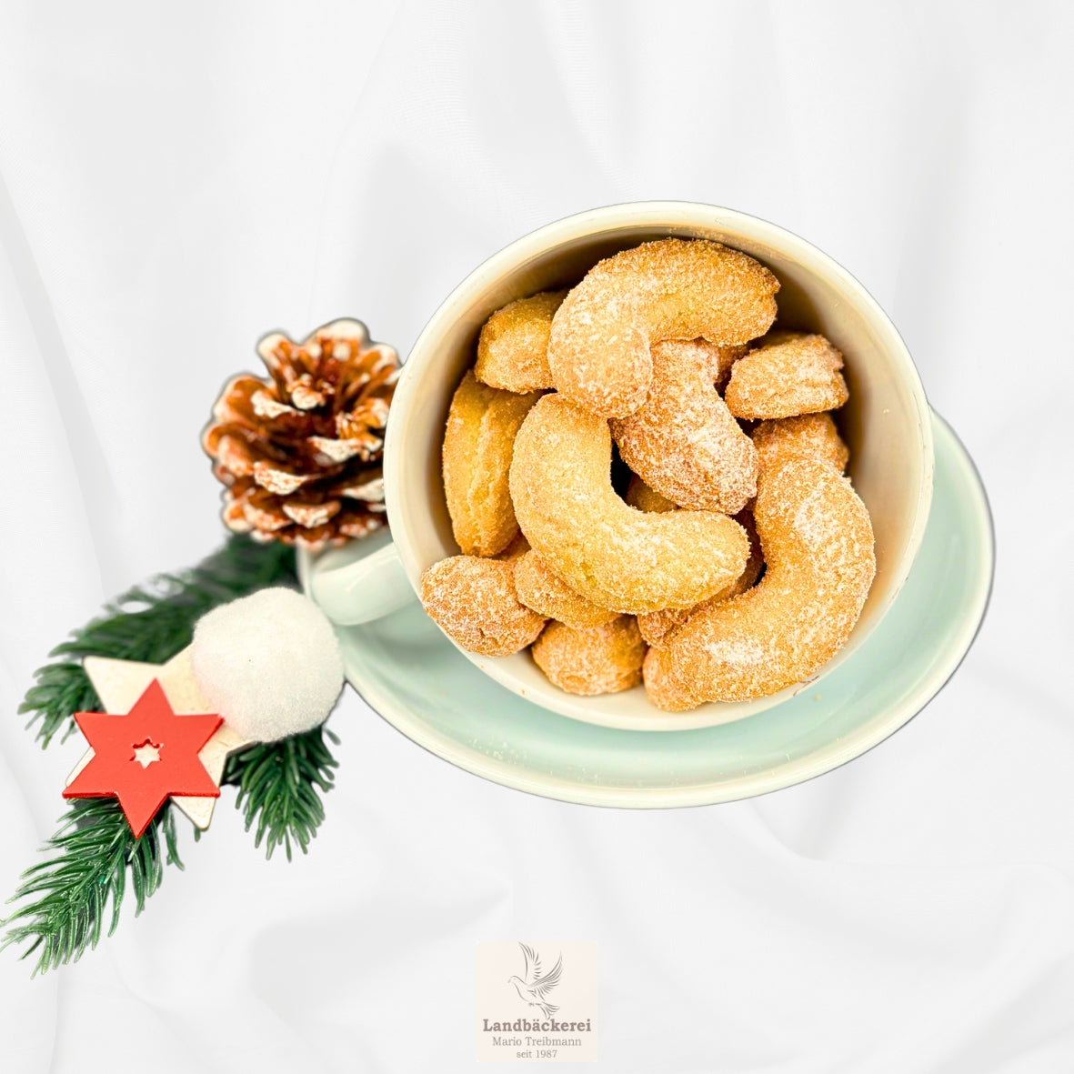 Vanillekipferl Schale