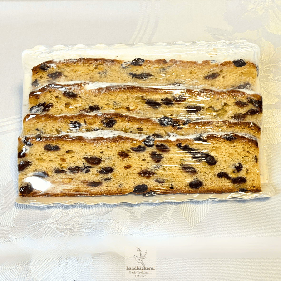 Goldsiegel Butterschnittstollen verpackt